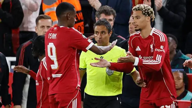 Isak Wettbewerb in Liverpool gut für mich - Ekitike